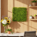 Tapete de plantas artificiales de boj de 55x55 cm para decoración de paredes. | Floristik24.es