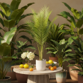 Rama de palma artificial, planta artificial para arreglos florales, 90 cm | Floristik24.es