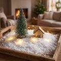 Nieve artificial decorativa de plástico, gruesa, 30 g | Floristik24.es