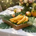 Plátano artificial amarillo de 18 cm. | Floristik24.es