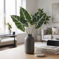 Alocasia Elefante Oreja Flecha Hoja Plantas Artificiales Verde 55cm | Floristik24.es