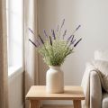 Decoración de Lavanda Artificial Manojo de Plantas Artificiales Púrpura 36cm | Floristik24.es