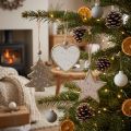 Adornos navideños, estrellas,