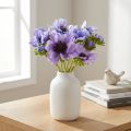 Ramo de flores artificiales: Anémona, Anémona de viento, Azul, Morado, 28 cm de largo | Floristik24.es