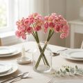 Ramo de ranúnculos artificiales, elegante decoración de mesa, 32 cm, 5 piezas | Floristik24.es