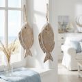 Colgador de madera decorativo para peces, 21 cm, 2 unidades | Floristik24.es
