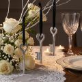 Llaves decorativas de plata para bodas, fiestas y ventanas - Juego de 6 (4x11cm) | Floristik24.es