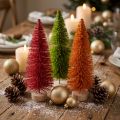 Árbol de Navidad artificial, árbol decorativo para mesa, 31 cm, 3 piezas | Floristik24.es