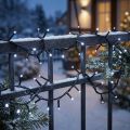 Cadena luminosa LED Rice 40s 3m para exterior blanco frío | Floristik24.es