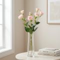 Lysianthus artificial rosa 87,5cm | Floristik24.es