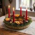Base para corona de paja, 35 cm, juego de 2, corona para puerta, corona de Adviento | Floristik24.es