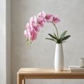 Orquídea Phalaenopsis artificial 8 flores rosa 104cm | Floristik24.es