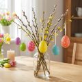 Huevos de Pascua para colgar, colores surtidos, 6cm, 12 piezas | Floristik24.es