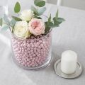 Brillantes cuentas decorativas de 4 mm a 8 mm, gránulos de arcilla rosa, 1 litro. | Floristik24.es