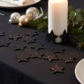 Mini estrella brillante negra 2,5 cm 96 piezas | Floristik24.es