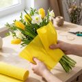 Floreria Papel Crepe Amarillo 50x250cm | Floristik24.es