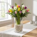 Piedras decorativas 9mm - 13mm 2kg crema | Floristik24.es