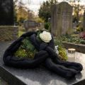 Wool Lunte Lana impermeable que no destiñe Negro 10m | Floristik24.es