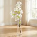 Rama de lila artificial con flores blancas L95cm | Floristik24.es