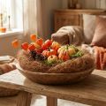 Material de relleno para arreglos florales, fibras decorativas, fibra de palma Palmira, cuenca 1kg | Floristik24.es