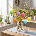 Huevos de Pascua para colgar coloridos 6cm 12uds | Floristik24.es