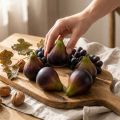 VIANA - Juego de 6 higos decorativos de 8 cm - Fruta artificial para decoración de mesas y fiestas | Floristik24.es