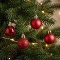 Adornos para árbol de Navidad Bola de Navidad roja 3 cm 14 piezas | Floristik24.es