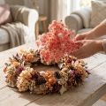 Rama decorativa de cardo, flores secas de rosa antigua, 100 g - Ideal para decoración y coronas DIY | Floristik24.es