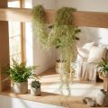 Tillandsia decorativa colgante Tillandsia artificial verde blanco 180cm | Floristik24.es