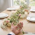 Guirnalda de plantas artificiales para decoraciones románticas de bodas y eventos, 150cm | Floristik24.es