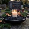 Gránulos decorativos negro 2mm - 3mm 2kg | Floristik24.es