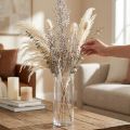 Deco rama rojo blanco lavado 64cm ¡Planta artificial como si fuera real! | Floristik24.es