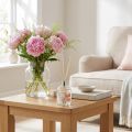 Varitas aromáticas difusor de cristal fragancia de habitación peonía 100ml | Floristik24.es