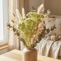 Decoración seca cardo salvaje verde claro 85g | Floristik24.es