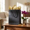 Bolsa de regalo bolsa de regalo negra 18×10×23cm 1 pieza | Floristik24.es