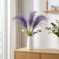 Plantas artificiales hierba seca púrpura flocada artificialmente 62cm 3pcs | Floristik24.es