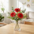 Flores artificiales Gerbera Roja 45cm | Floristik24.es