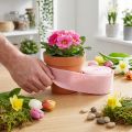 Cinta de fieltro rosa, cinta de lana, fieltro de lana, ancho 15 cm, largo 5 m | Floristik24.es