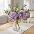 Decoración Hortensias Flores Artificiales Flor Púrpura Ø18cm 69cm 2uds | Floristik24.es