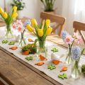 Decoración decorativa de madera con diseño de pájaros y mariposas, colorido, 2 cm, 144 piezas | Floristik24.es