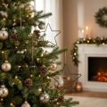 Decoración navideña estrella de metal colgante estrella decorativa negra 20cm 6 piezas | Floristik24.es