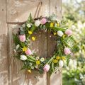 Corona de vid Ø30cm Corona de puerta natural Corona decorativa Sauce Alta calidad Hecho a mano | Floristik24.es