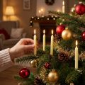 Velas de árbol velas de palo Ø13mm velas amarillas H10cm 22 piezas | Floristik24.es