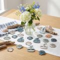 Decoración de madera Conchas y barcos 2,5/4cm, 72pzs | Floristik24.es