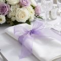 Cinta de organza cinta de regalo cinta morada orillo 25mm 50m | Floristik24.es