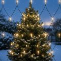 Malla de luz LED 180, blanco cálido, 2 m x 2 m, para uso exterior. | Floristik24.es