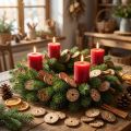 Rodajas de madera, frutas de árbol decorativas, naturales, DIY, FSC, 1-3,5 cm, 300 g | Floristik24.es
