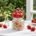 Tarro de caramelos con tapa tarro de galletas de fresas Ø11cm H18cm | Floristik24.es