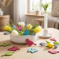 Decoración para controlar pájaro de madera mariposa surtido 2cm | Floristik24.es
