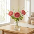Ranúnculos artificiales como ramo para una decoración elegante y de bajo mantenimiento, 51 cm, 3 piezas | Floristik24.es